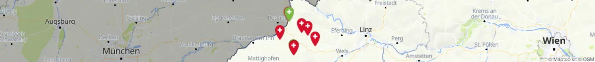 Map view for Pharmacies emergency services nearby Mayrhof (Schärding, Oberösterreich)